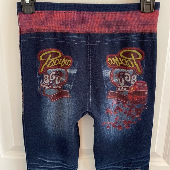 Faux Jeans Leggings - Picture 6 of 8